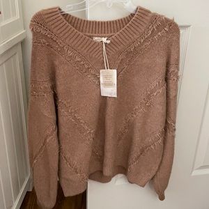 Camel sweater